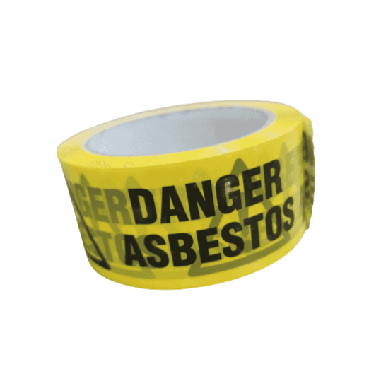 Hazard Tape 'DANGER ASBESTOS' (50 mm)