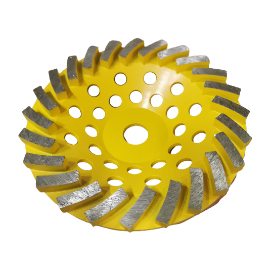 24 Segment Diamond Disk for Hand Grinder (7")