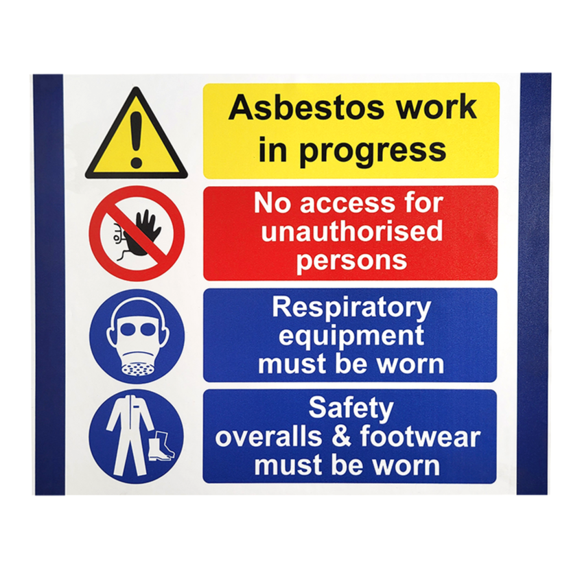 Asbestos Safety Multisign
