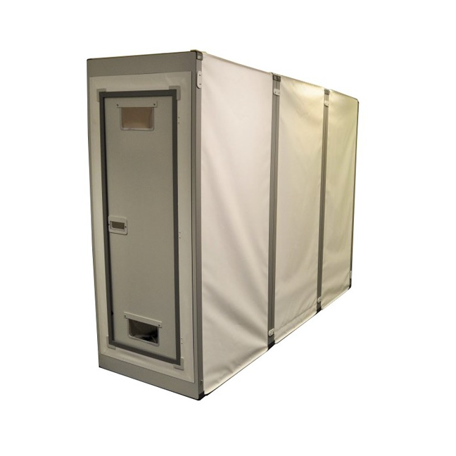 Concertina Shower System
