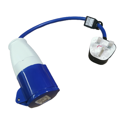 Fly Lead: 13 AMP (Plug) > 16AMP (Socket) 240V