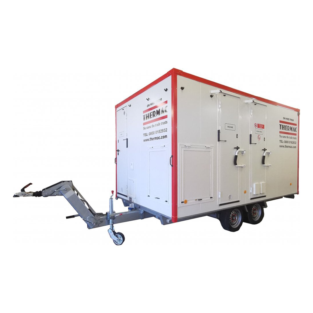 Single Shower Fully Electric Self Contained Decontamination Welfare Unit