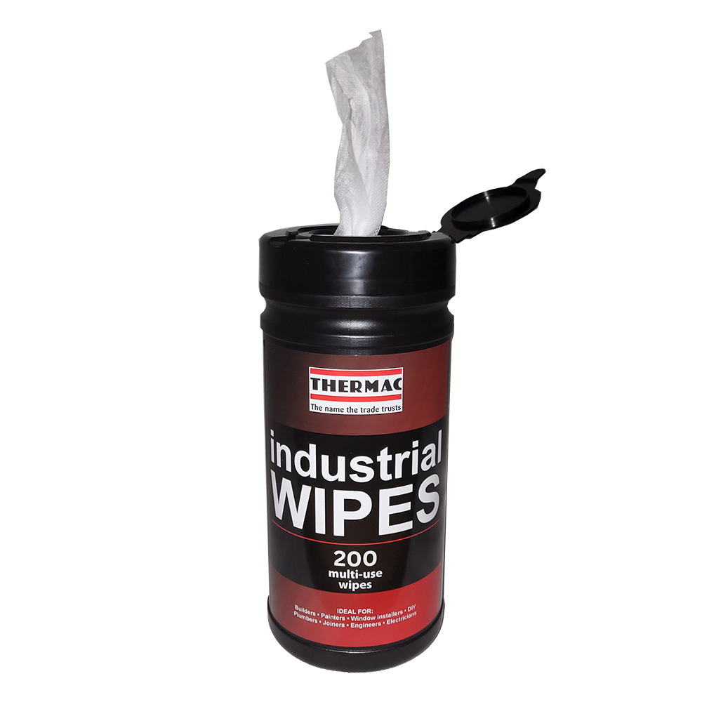 Multi-Use Industrial Wipes (Tub of 200 Wipes)