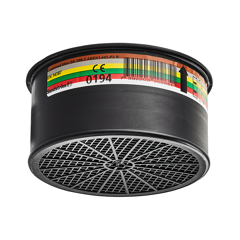 Sundström SR 299-2 ABEK1 Hgp3 Combination Filter