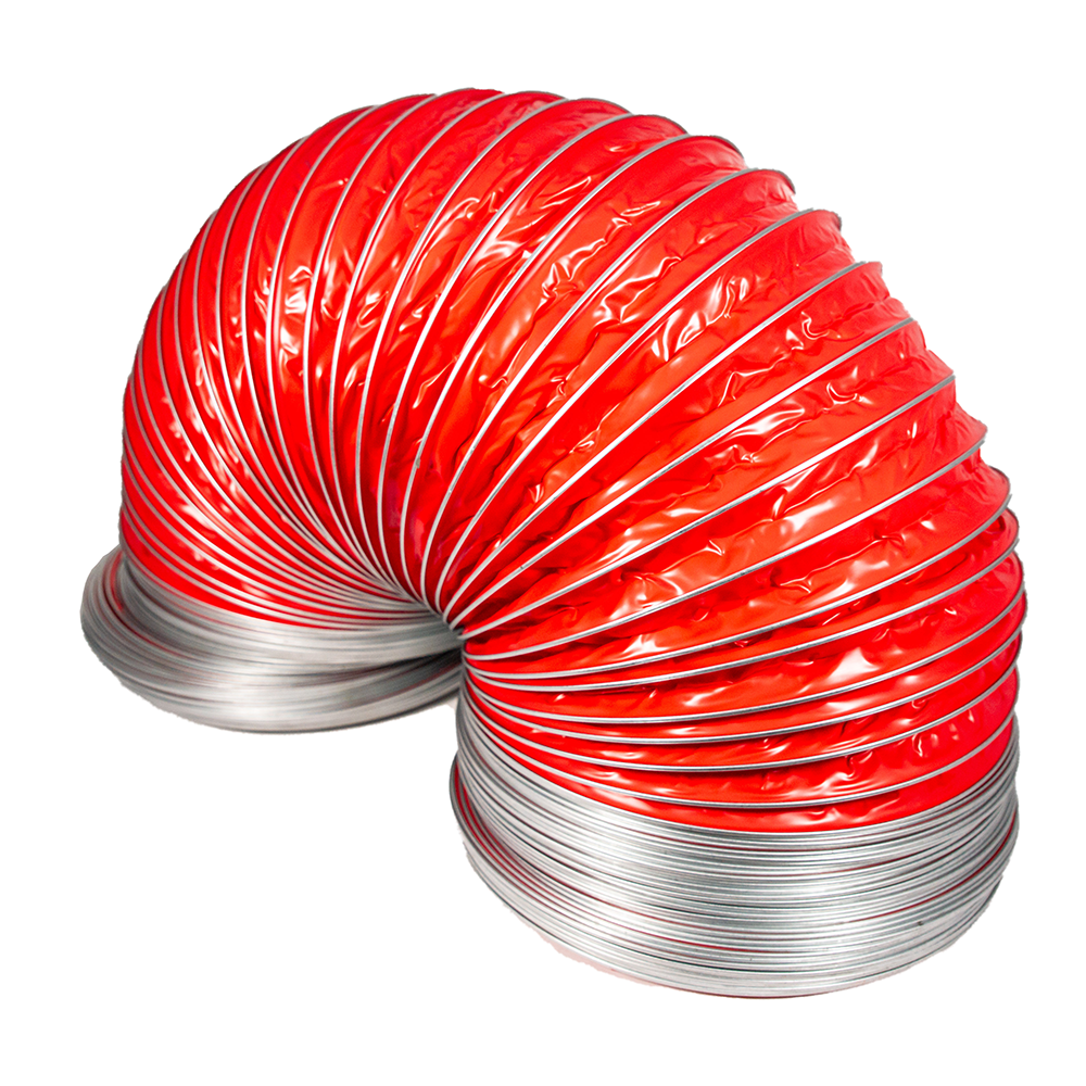 Red Rigid Ducting