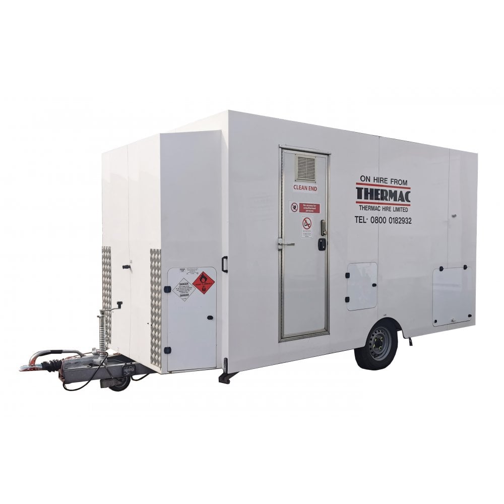 Twin Shower Dual Fuel Decontamination Unit